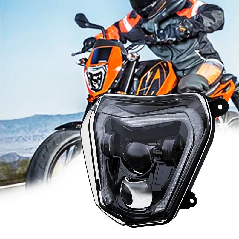 Motorcycle-Headlight-Moto-LED-Lighs-Headlights-For-K-TM-Duke-690-2012-2019-KTM-Duke-690R.webp Motorcycle Headlight Moto LED Lighs Headlights For K-TM Duke 690 2012-2019,KTM Duke 690R 2013-2019 Enduro Dirt Bike LED Headlamp - Image 1